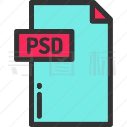 PSD图标