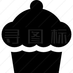 纸杯蛋糕图标