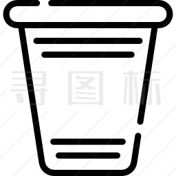 塑料杯图标