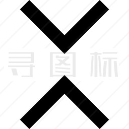 收缩图标