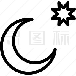 星月图标