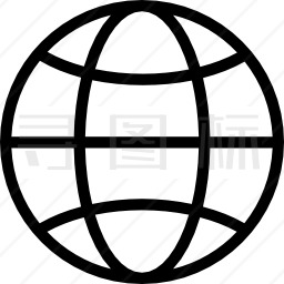世界网格图标