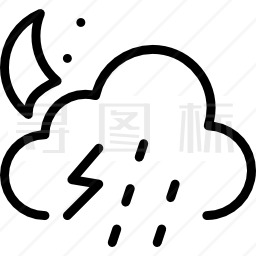 暴风雨图标