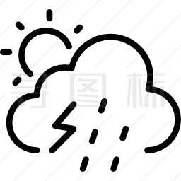 暴风雨图标