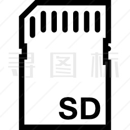 SD卡图标