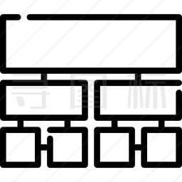 层次结构图标