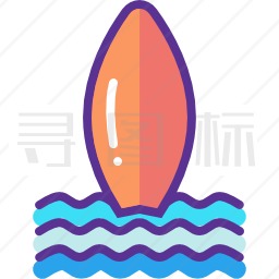 冲浪图标