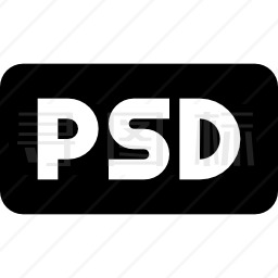 PSD图标