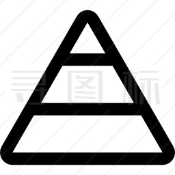 金字塔图标