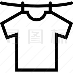 晾衣服图标