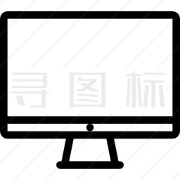 显示器图标 有svg Png Eps格式 寻图标