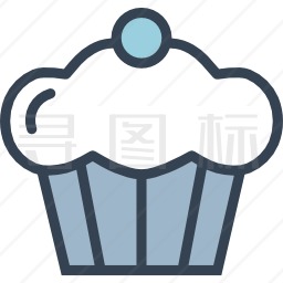 纸杯蛋糕图标