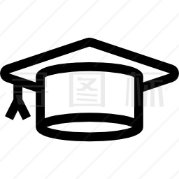 学位帽图标