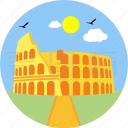罗马斗兽场图标