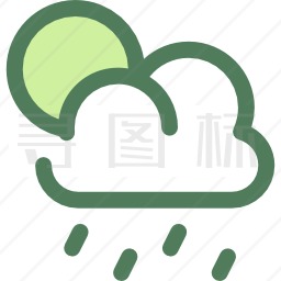 雨图标