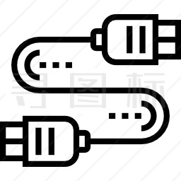 USB电缆图标