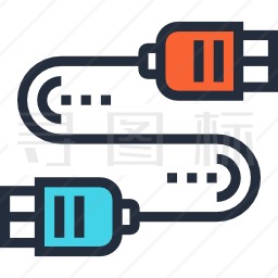 USB电缆图标