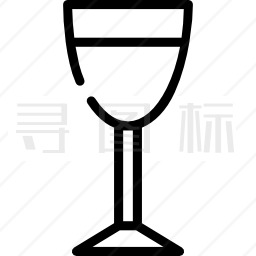 红酒杯图标