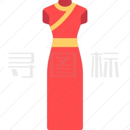 中国服装图标