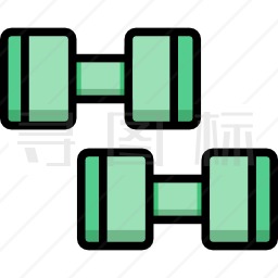 哑铃图标