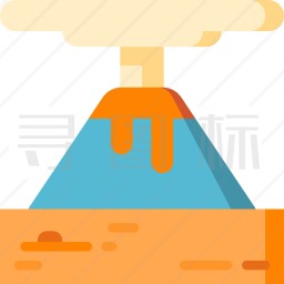 火山图标