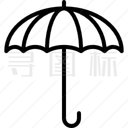 雨伞图标