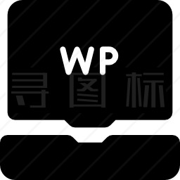 电脑wps黑金图标图片