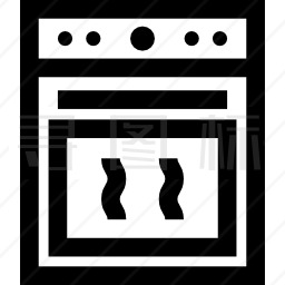 烤箱箱图标