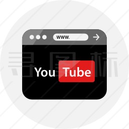 YouTube图标