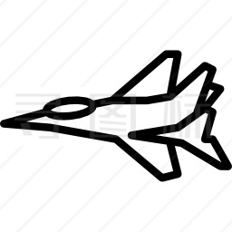 喷气式飞机图标