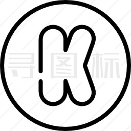 K图标