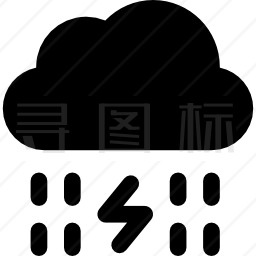 雨图标