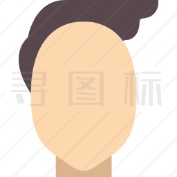 男人头发图标