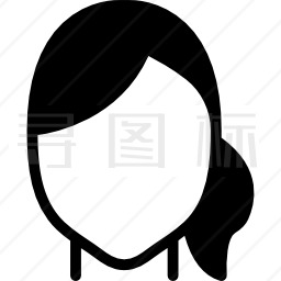 女人头发图标