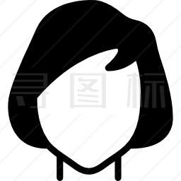 女人头发图标