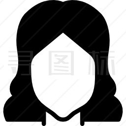 女人头发图标