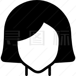 女人头发图标