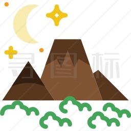 火山图标