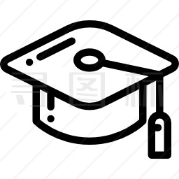 学位帽图标