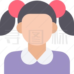 女孩图标