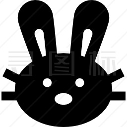 复活节兔子图标