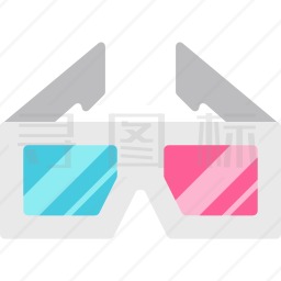 3D眼镜图标