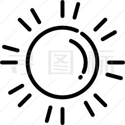 太阳图标