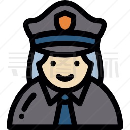 女警察图标