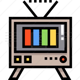老式电视图标