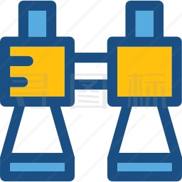 双筒望远镜图标
