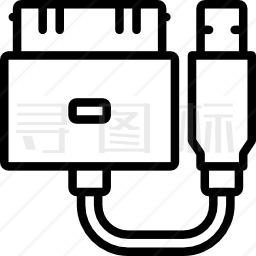 USB电缆图标