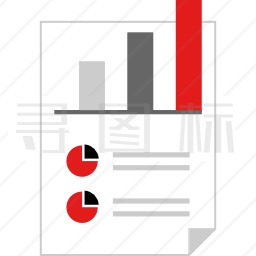 条形统计图图标
