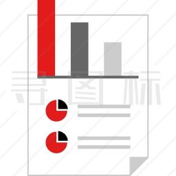 条形统计图图标