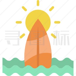 冲浪板图标